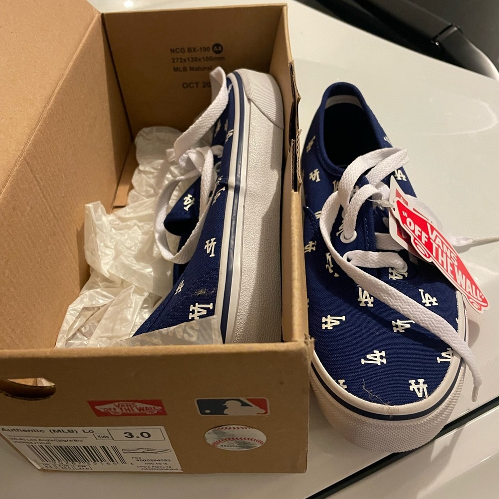Kids Dodgers Vans